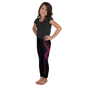 Kids CONTORTURE Leggings: Hot Pink