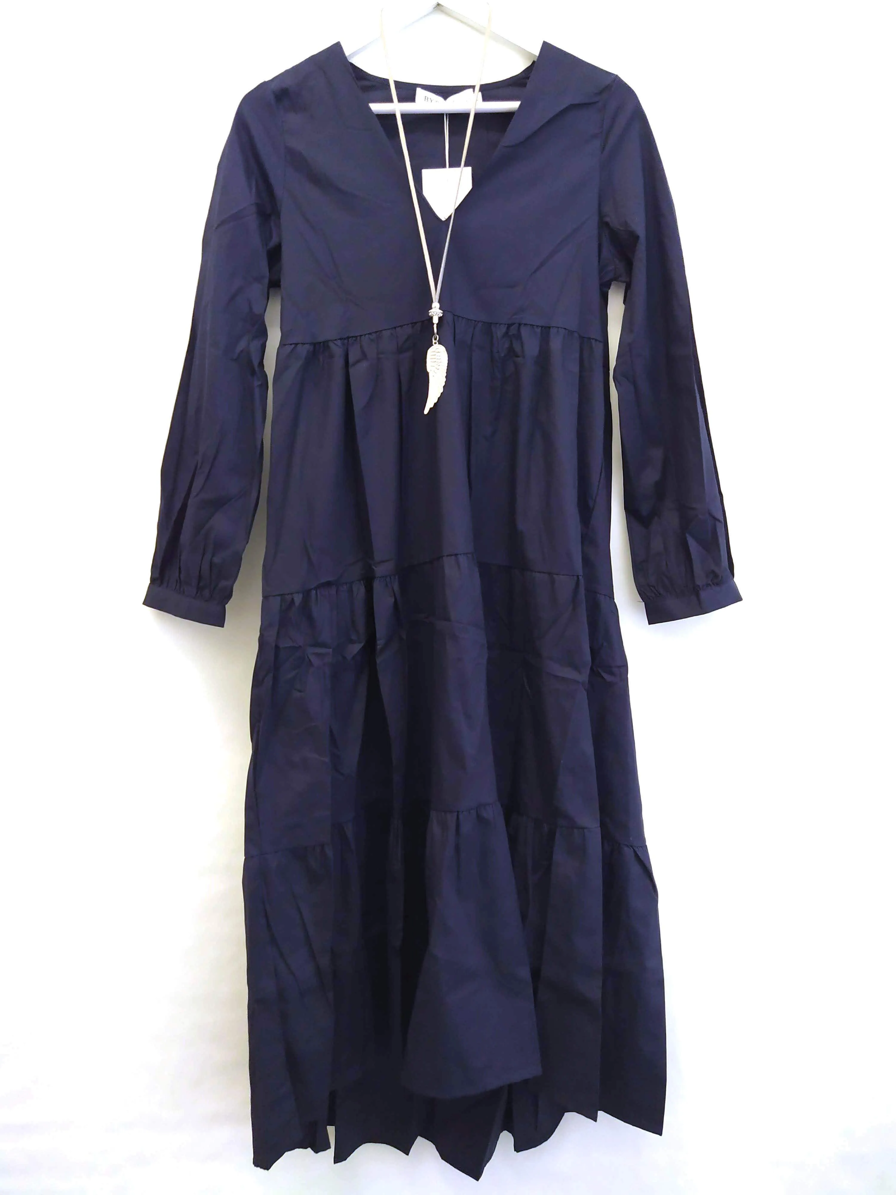 KLEID MAXI NIGHT BLUE