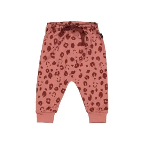 *Last Size* Little Flock of Horrors Asher Pant Rosebud Cheetah -3-6mth