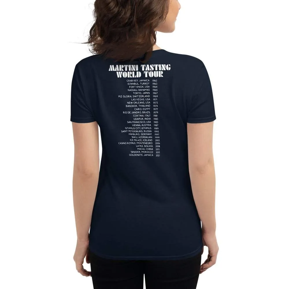 Martini Tasting World Tour | Women's Short Sleeve T-Shirt