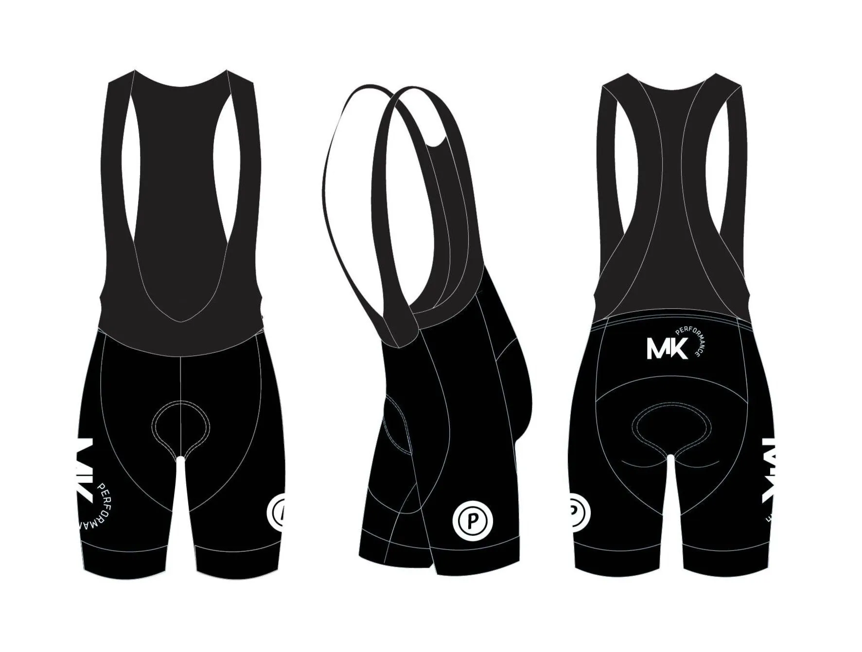 Matt Kerr Performance CYCLING BIB SHORTS