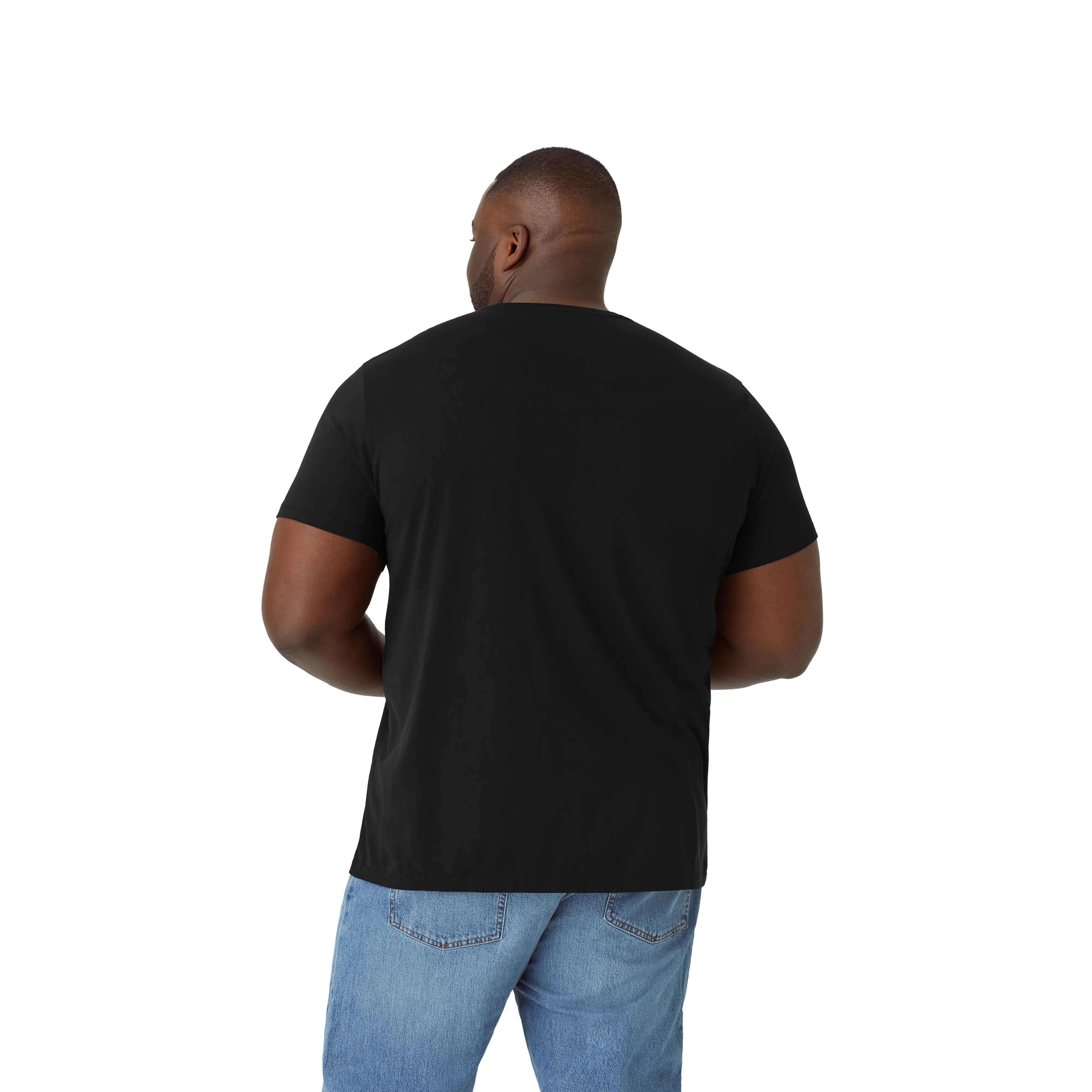 Men's Pima Cotton Pocket Crew Neck T-Shirt 3-Pack