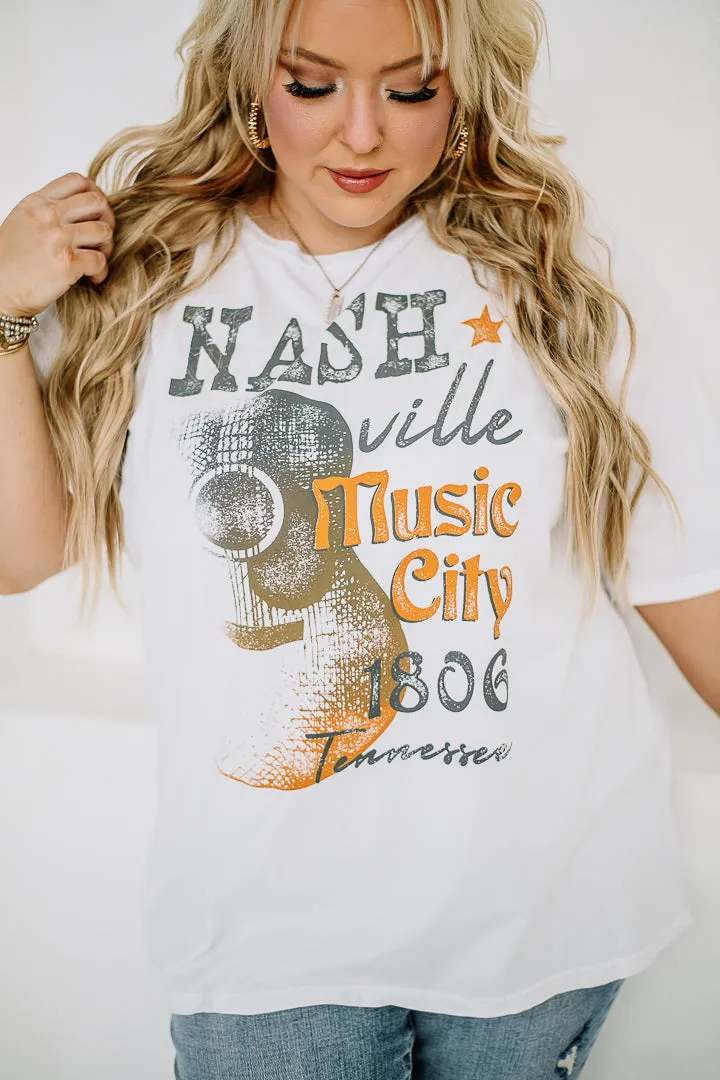 Music City Oversized Graphic Tee