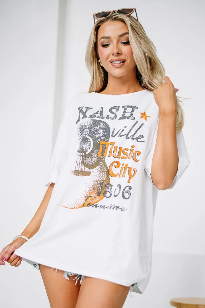 Music City Oversized Graphic Tee