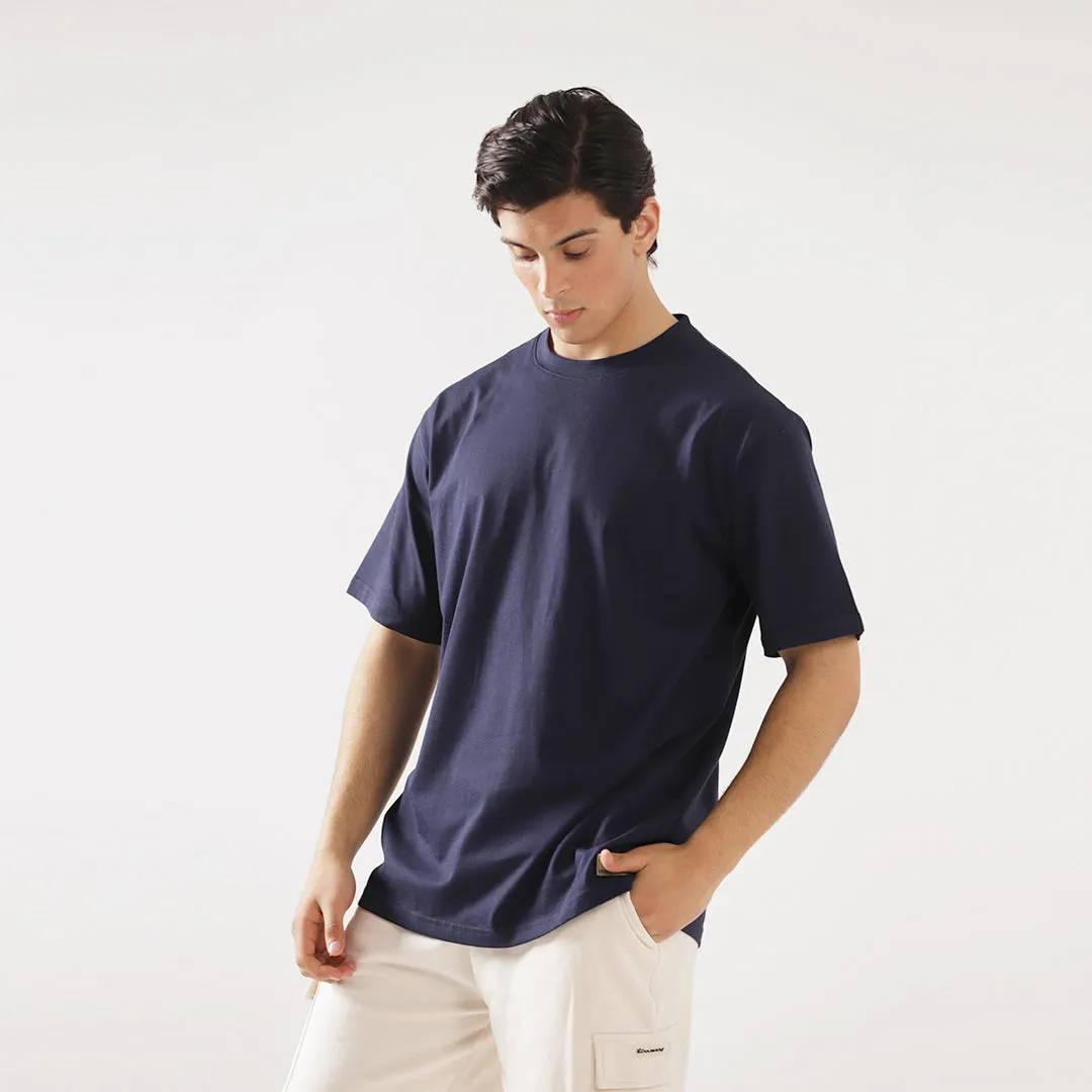 Navy Oversized T-shirt