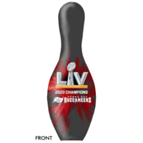 OnTheBallBowling NFL Tampa Bay Bucs Super Bowl LV Champions Bowling Pin