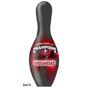 OnTheBallBowling NFL Tampa Bay Bucs Super Bowl LV Champions Bowling Pin