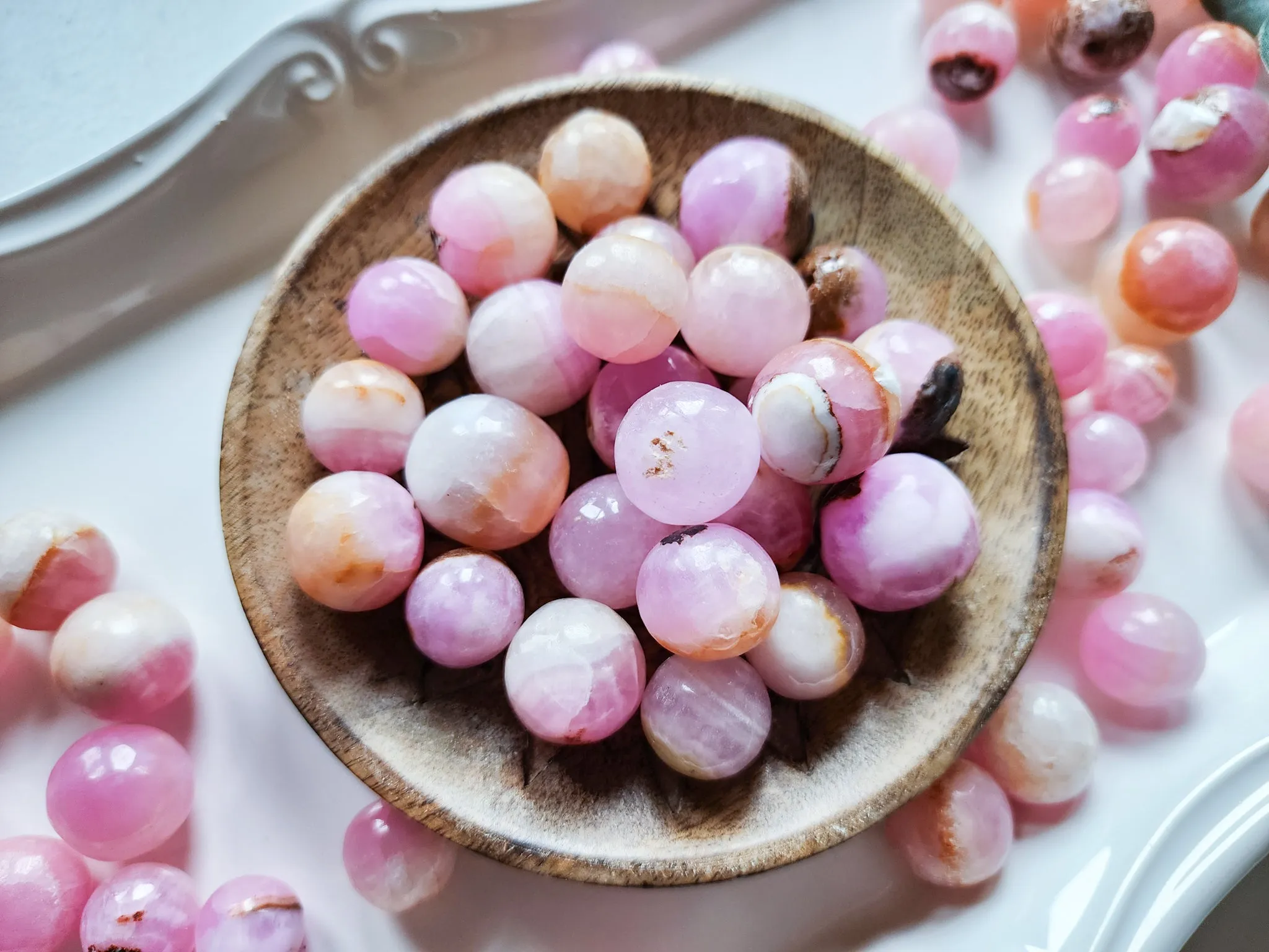 Pink Aragonite Marble