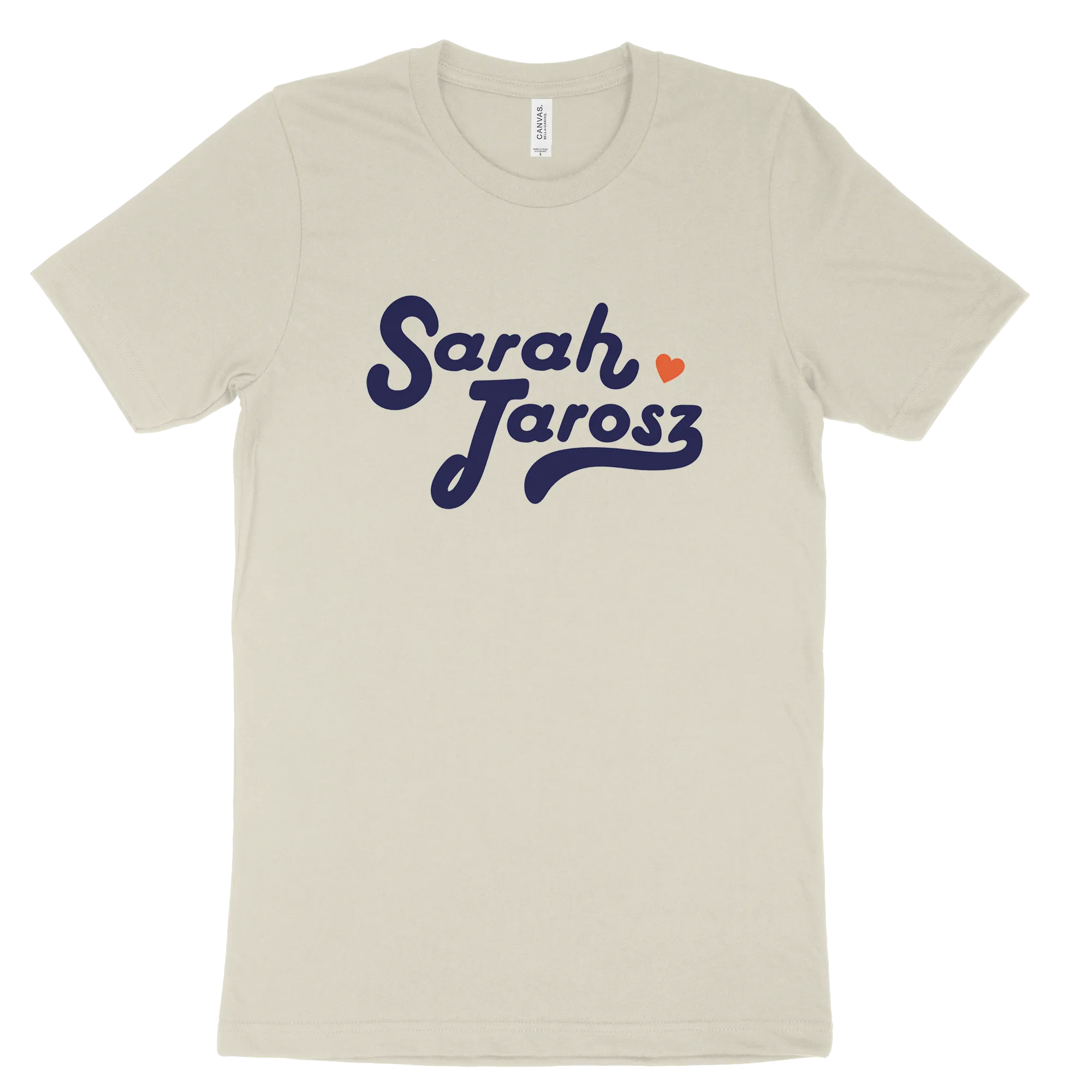 Polaroid Lovers Sarah Jarosz Natural Logo Tee