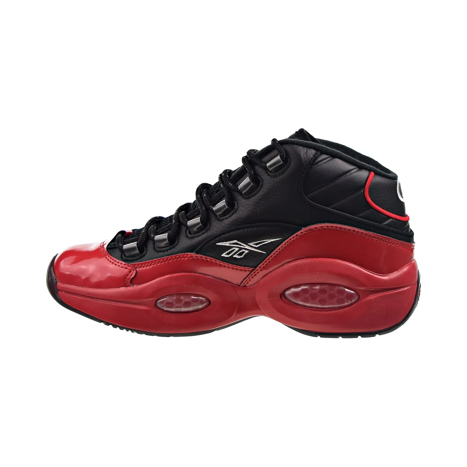 Reebok Question Mid "Street Sleigh" Men's Shoes Black-Red