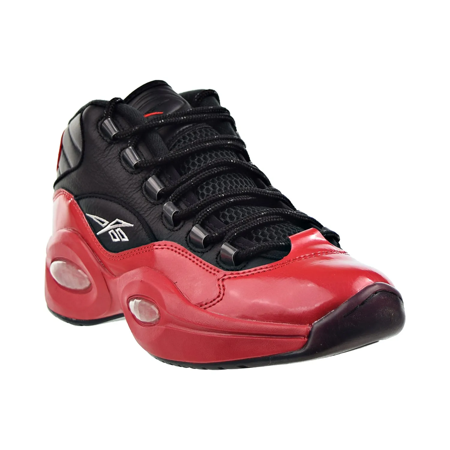 Reebok Question Mid "Street Sleigh" Men's Shoes Black-Red