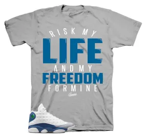 Retro 13 French Blue My Life Shirt