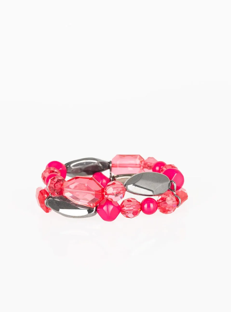 Rockin Rock Candy Pink Bracelet