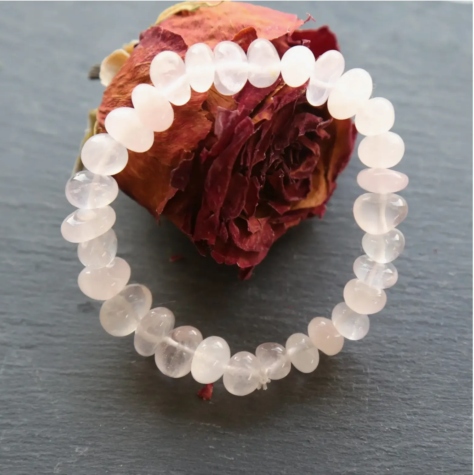 Rose Quartz Stretch Bracelet