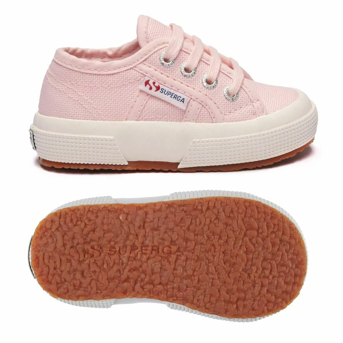 Scarpe bambina Superga - Art. 2750 JCOT CLASSIC sneakers con lacci rosa casual