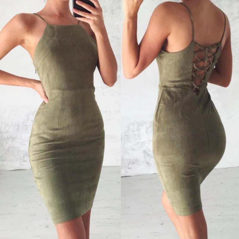 Sexy Mermaid Dark Green Short Prom Dress Spaghetti Straps Lace up Homecoming Dresses