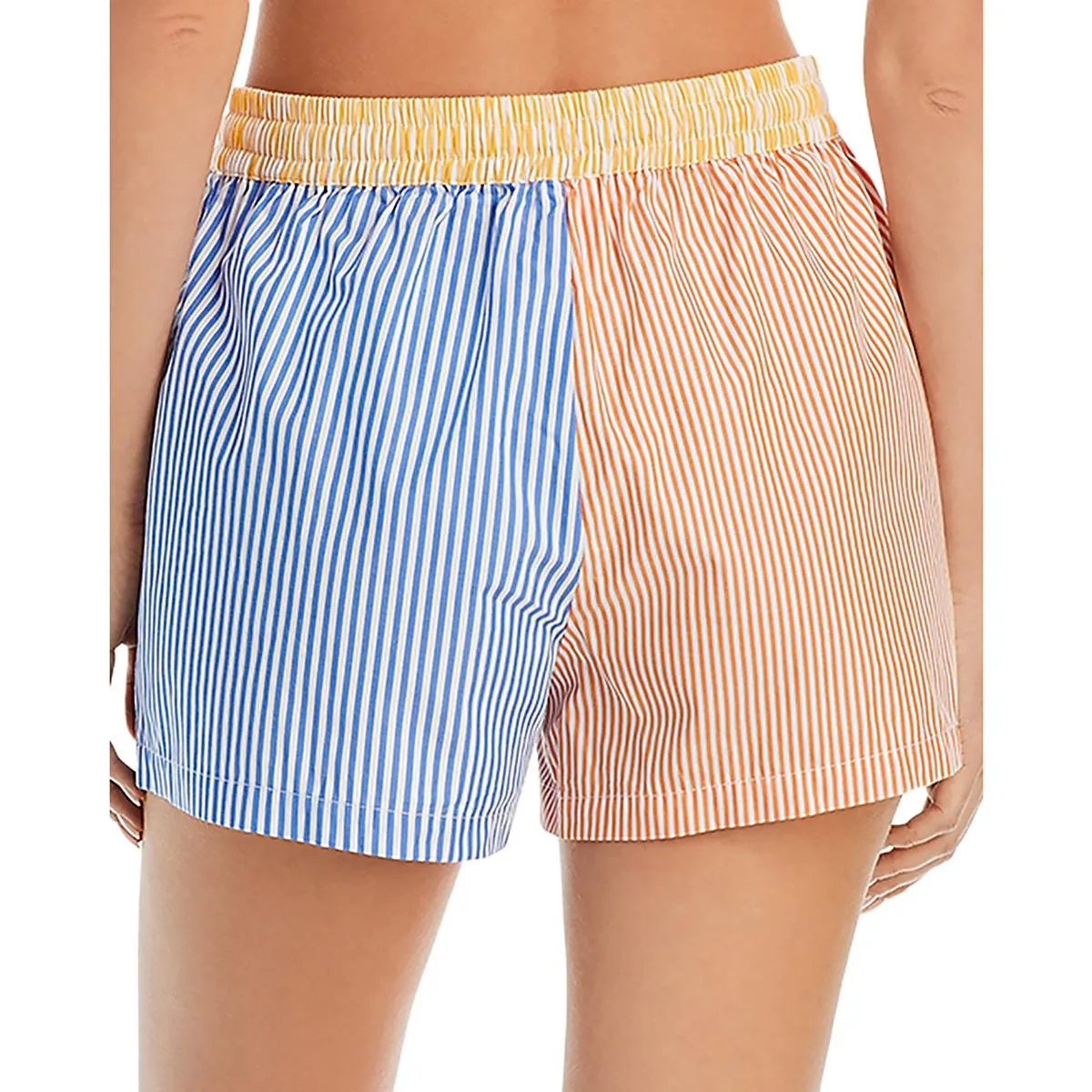 Solid & Striped Womens High Rise Mini Casual Shorts