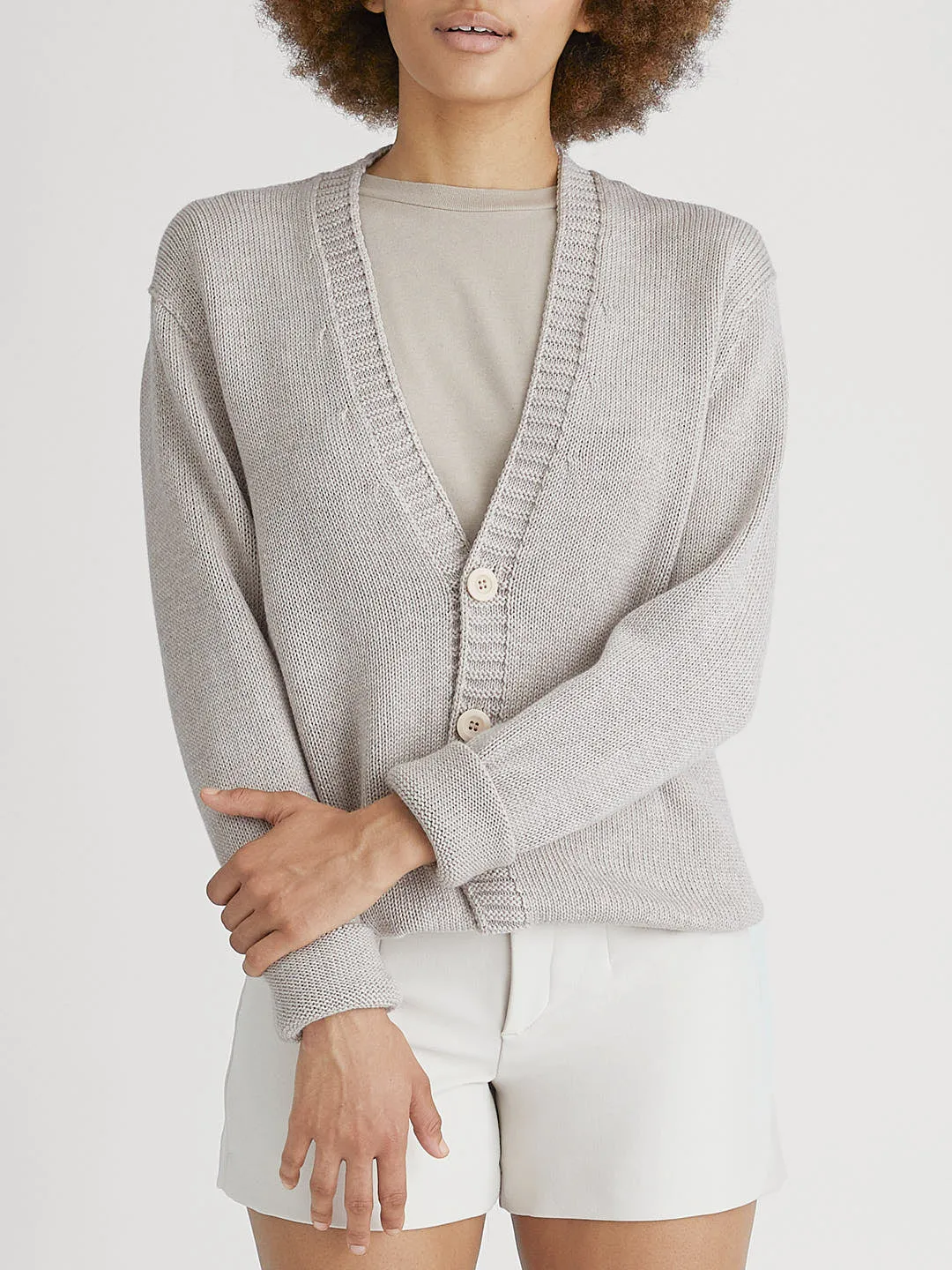 The Cardigan - Wool White