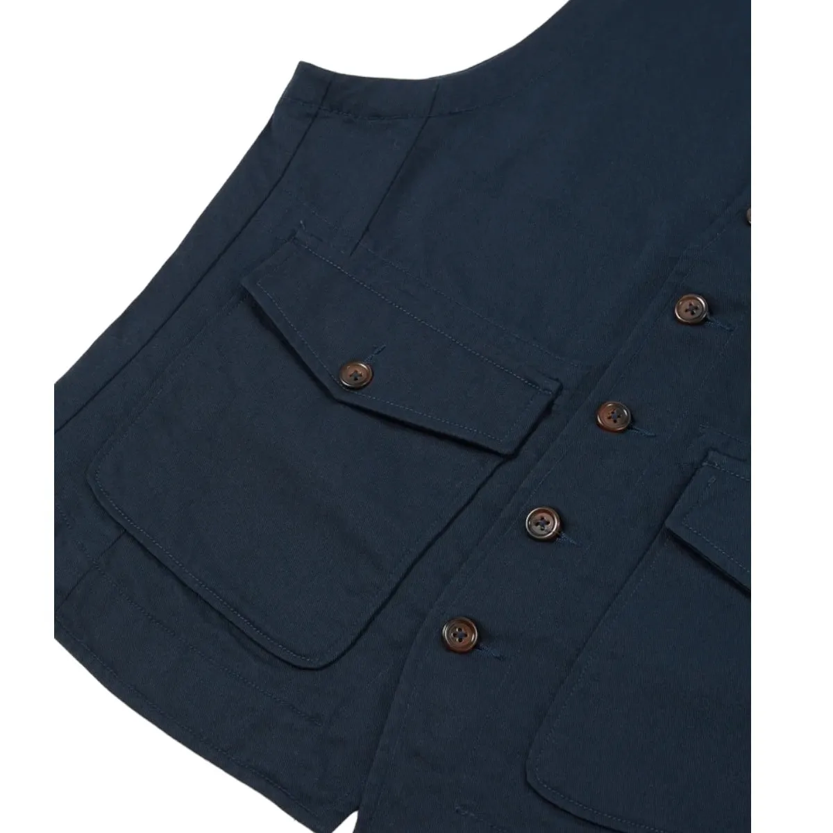 Universal Works Field Waistcoat 00180 Twill navy