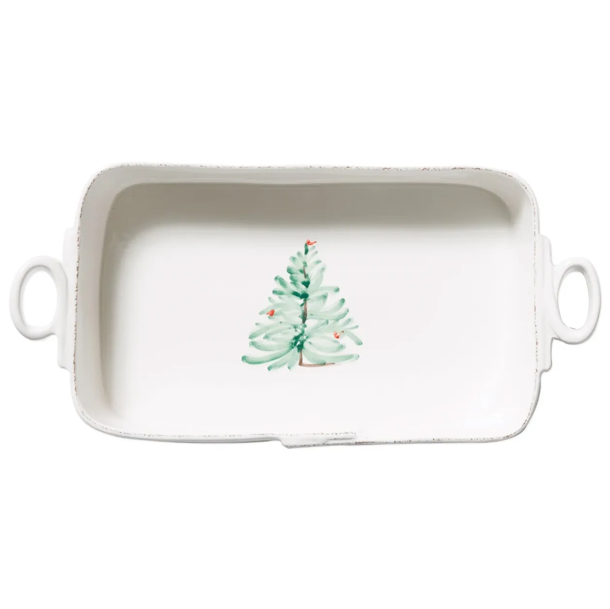 VIETRI Lastra Holiday Rectangular Baker