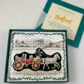 White House Christmas Ornament 2001