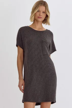 Wild At Heart Dress Charcoal