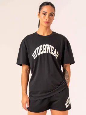 Women's Collegiate T-Shirt - Black