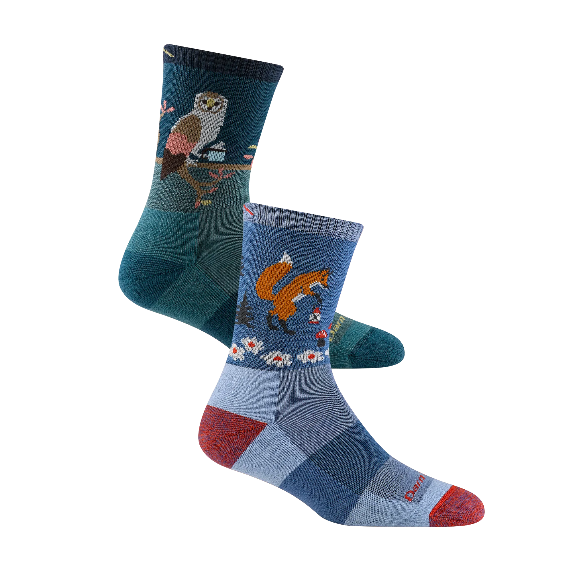 Women's Critter Club 2-Pack Hiking Socks