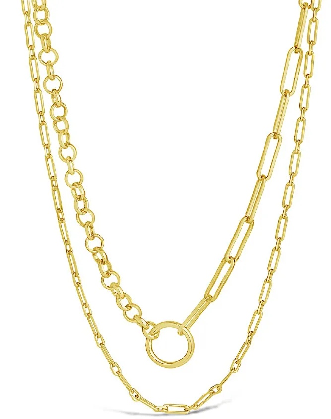 Women's Long Layer Chain Necklace