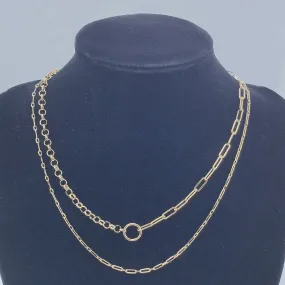 Women's Long Layer Chain Necklace