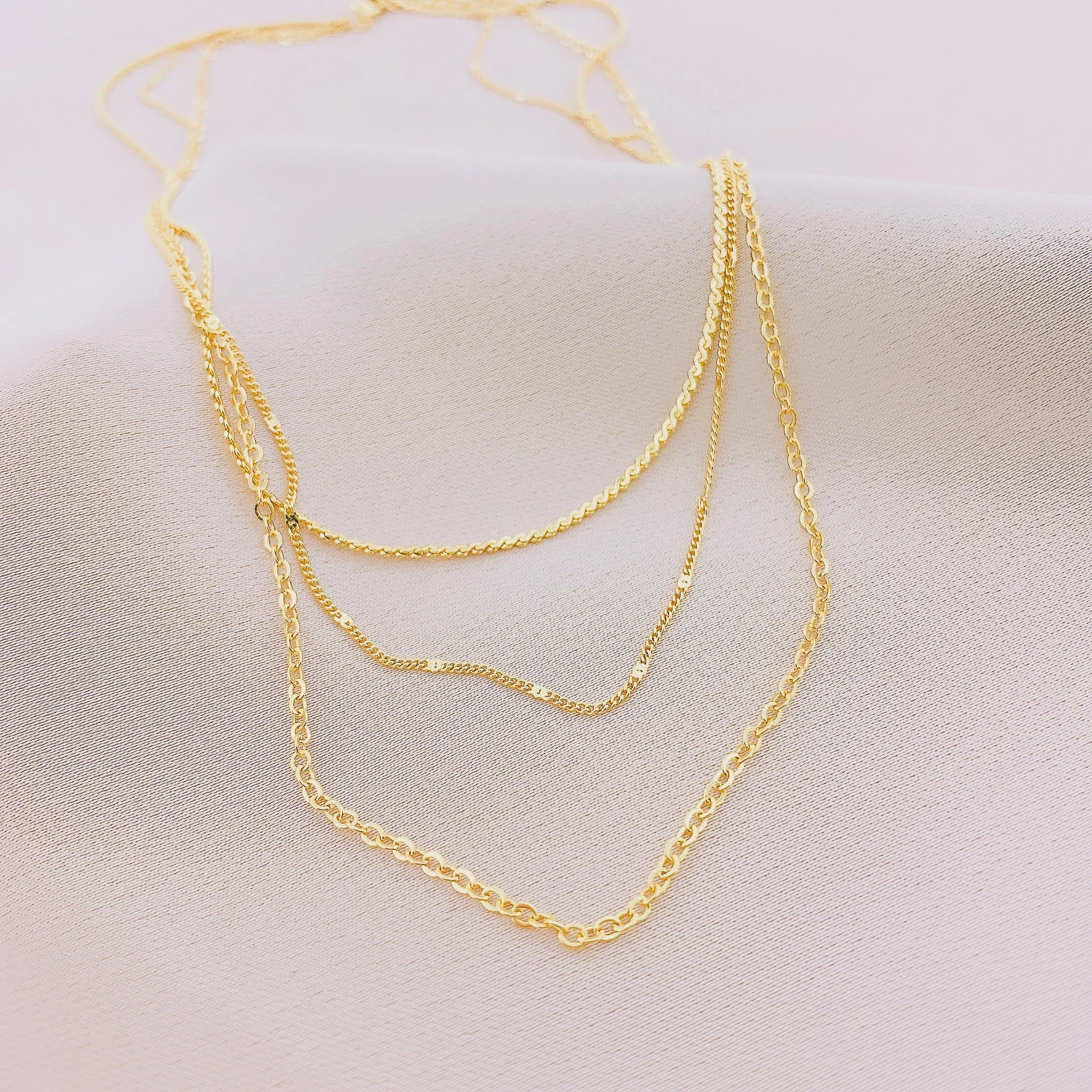 Women's Multiple Chain Necklace