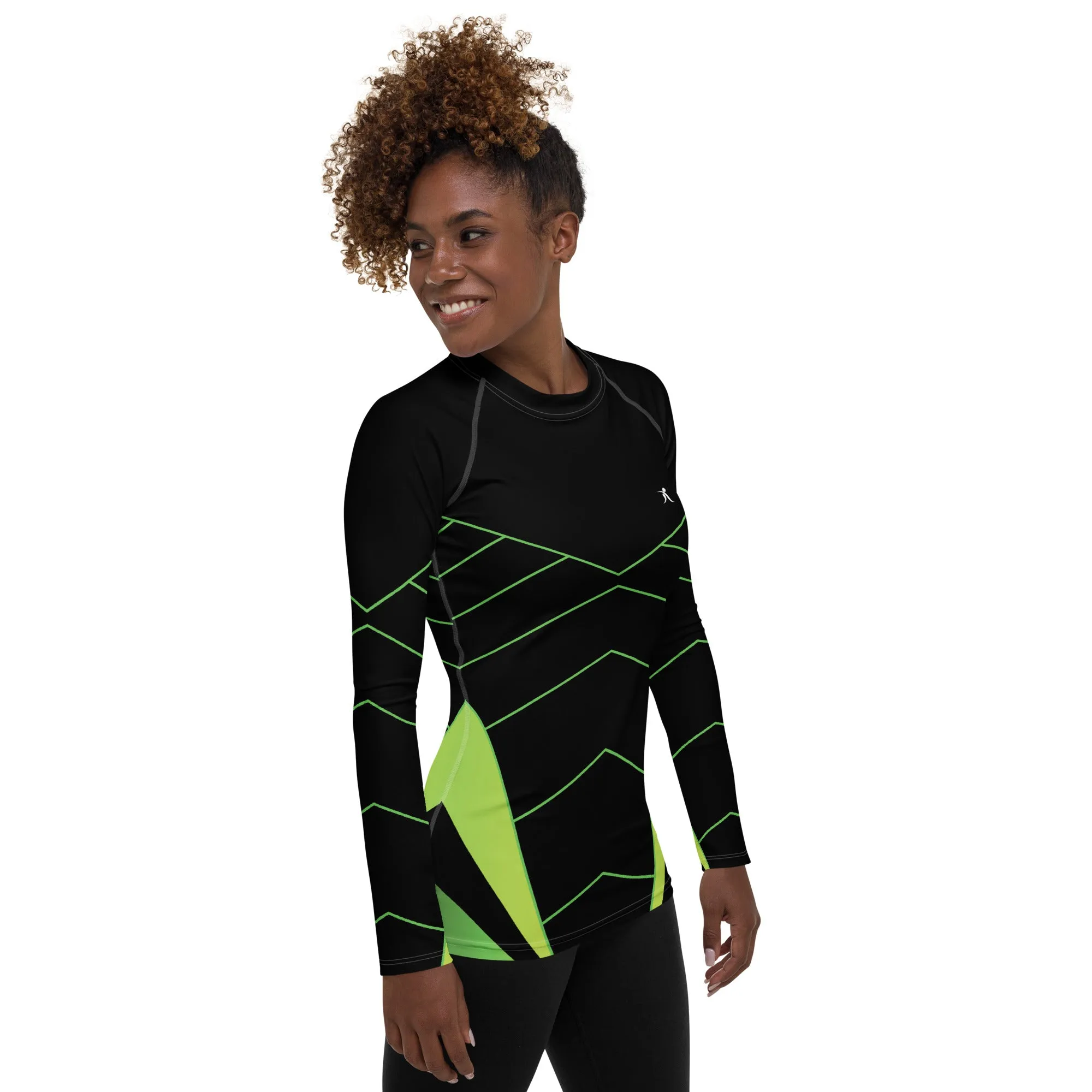 Women's  Web Rash Guard